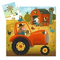 Djeco Djeco | Puzzle The tractor 16 Pieces
