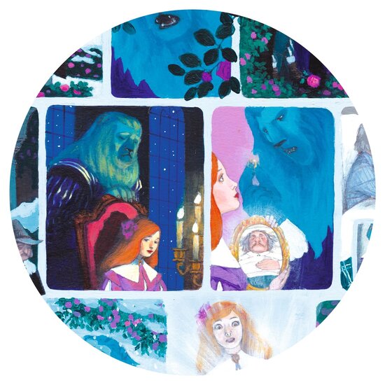 Djeco Djeco | Puzzel Belle en het Beest - 100 pcs