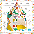 Djeco Djeco | Veelkleurige Tent