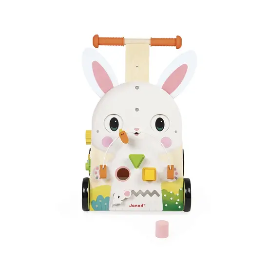 Janod Janod | Chariot Multi-Activités Lapin en bois