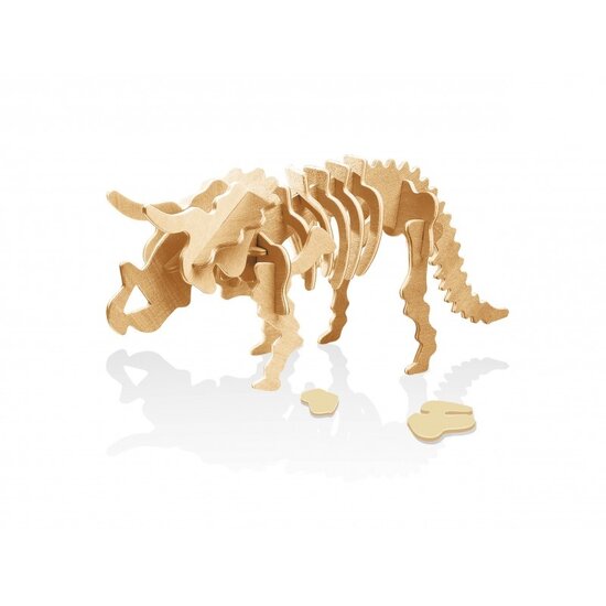 Buki Buki | Houten Dino 3D Triceratops