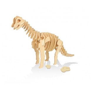 Buki | Dino 3D Brachiosaurus aus Holz