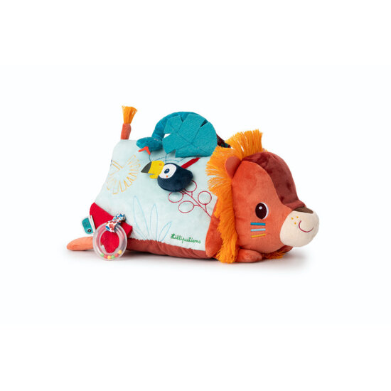 Lilliputiens Lilliputiens | Jack De Leeuw Activiteitendriehoek Met Spiegel