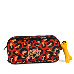 Stones and Bones | Pencil case Rowan 2.0 - Black and Gold Rust+Black