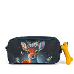 Stones ans Bones | Pencil case Rowan 2.0 - Fairy Fawn Navy