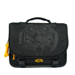 Stones and Bones | Book bag Cedar PL - Fierce Tiger Black