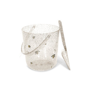 Konges Slojd | Glitter Eimer und Schaufel Druck Lemon