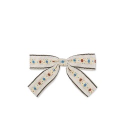 Konges Slojd |  Ribbon Bowie Barrette à cheveux beige