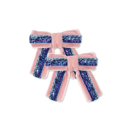 Konges Slojd Konges Slojd | Velvet Bow Hair Clips 2 pack