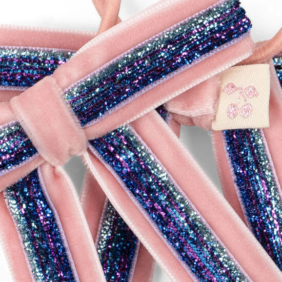 Konges Slojd Konges Slojd | Samtschleife Gummiband Mellow Rose 2er Pack