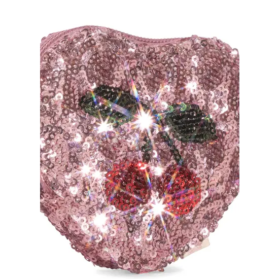 Konges Slojd Konges Slojd | Portefeuille à paillettes en forme de cœur Mellow Rose