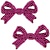 Konges Slojd Konges Slojd | Set of 2 Hair Clips Pearly Bow Sangria
