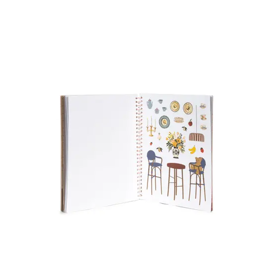 Konges Slojd Konges Slojd | Mon carnet d'autocollants Dusty Pink