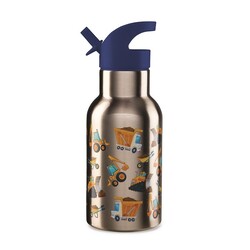 Crocodile Creek | Stainless steel drinking bottle, 400ml - Construction