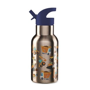 Crocodile Creek | Bouteille en acier inoxydable, 400ml - Chantier de construction