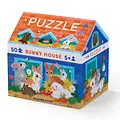 Crocodile Creek Crocodile Creek | House Puzzles, 50 Stuks - Konijnenhok