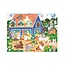 Crocodile Creek Crocodile Creek | Puzzle maison, 50 pièces - clapier à lapins