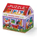 Crocodile Creek Crocodile Creek | House Puzzle, 50 Pieces - Chicken Coop