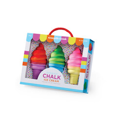Crocodile Creek | Craie de trottoir Set de 3 - Glaces