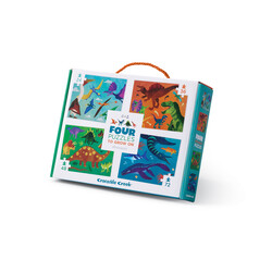 Crocodile Creek | Four Puzzles To Grow On - Dinosaurussen