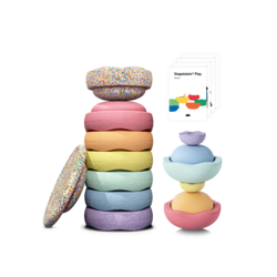 Stapelstein | Spezial Super Konfetti Pastell All-In Set