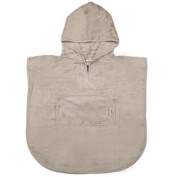 Timboo | Poncho V-Neck(2-4y)-Feather Grey