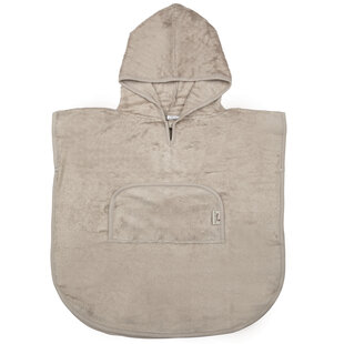 Timboo | Poncho V-Neck (2-4 y) - Feather Grey