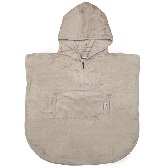 Timboo Timboo | Poncho V-Ausschnitt (2-4 y) - Feather Grey