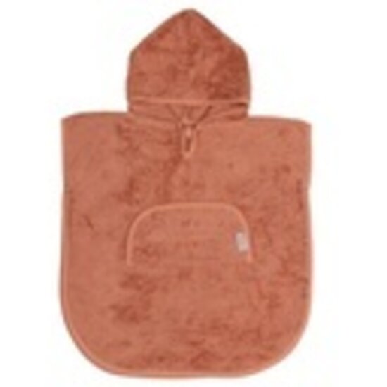 Timboo Timboo | Poncho col V (2-4 ans) - Sunrise Orange