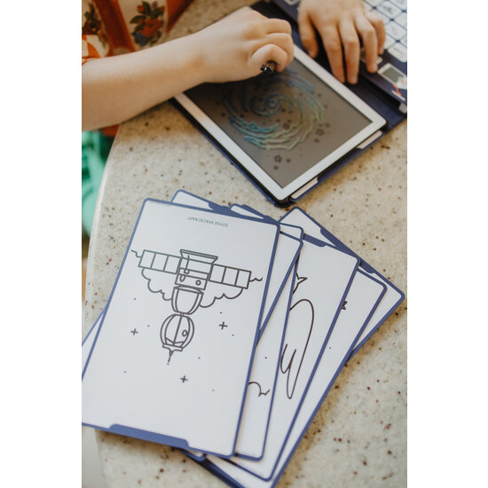 Kidywolf Kidywolf | Kidydraw – Mini-Zeichentafel Galaxy