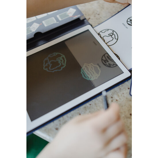 Kidywolf Kidywolf | Kidydraw - Mini Drawing Tablet Galaxy