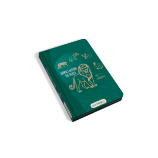 Kidywolf | Kidydraw Mini Tablette à dessin Animaux autours du monde