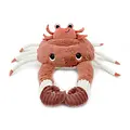 Les déglingos | Les Ptipotos - Pluche Knuffel Cassecou De Krab Moeder En Haar Baby Terracotta