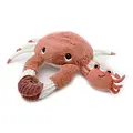 Les déglingos | Les Ptipotos - Plush Cassecou the crab mother and her baby terracotta
