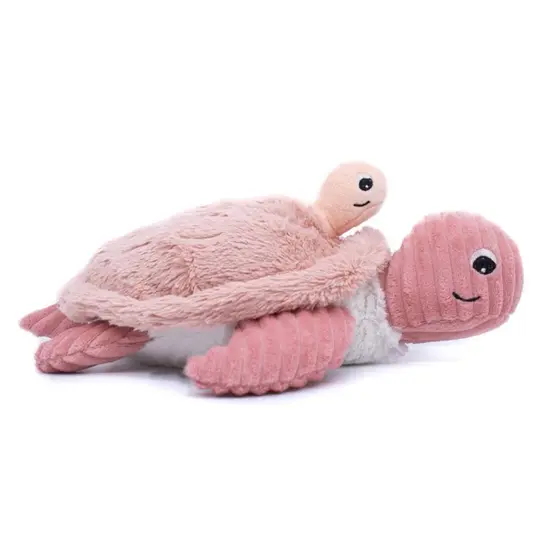 Les déglingos | Les Ptipotos - Sauvenou turtle plush toy mother and her pink baby