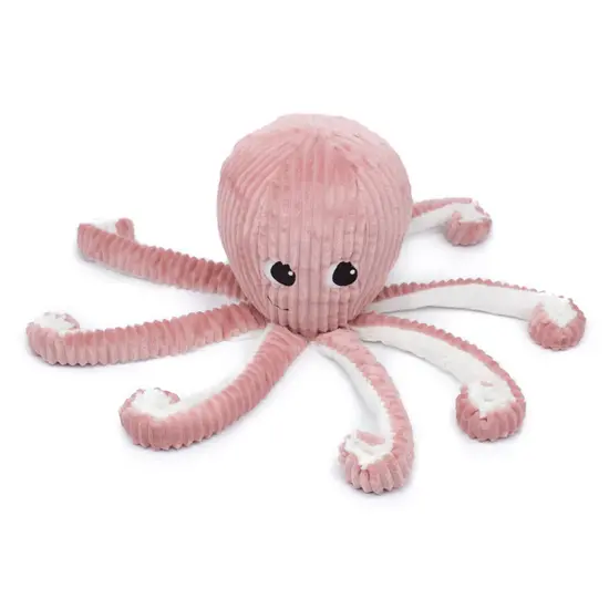 Les déglingos | Les Ptipotos - Pluche Knuffel Filou De Octopus Moeder En Haar Baby Roze