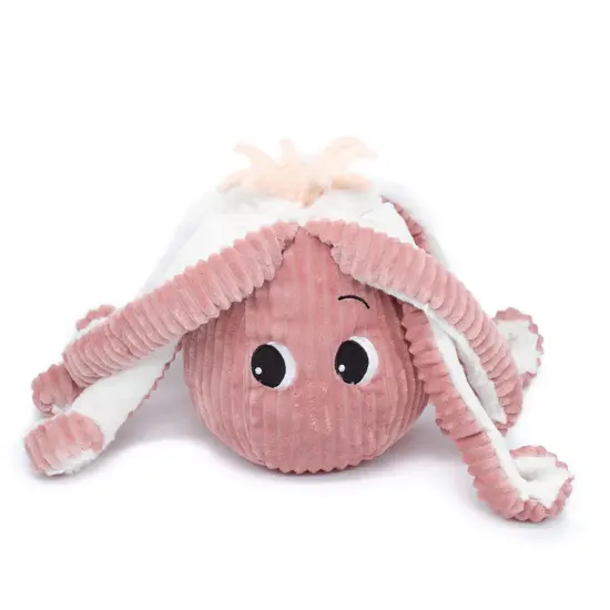 Les déglingos | Les Ptipotos - Plush Filou the Octopus mom and her baby pink