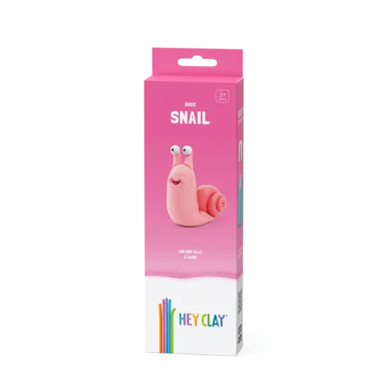 Hey Clay Hey Clay | Pâte à modeler Insectes - Escargot