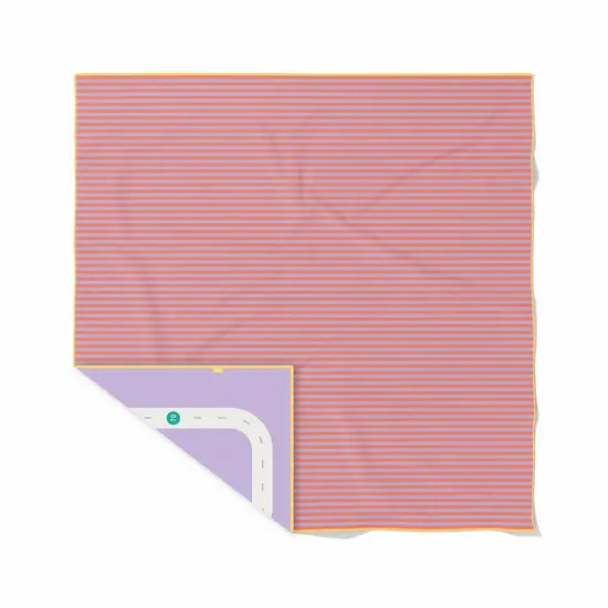 Quut Quut | Play Towel Xl Road Lavender 180 x 180 cm