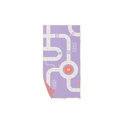 Quut | Play Towel M On The Road Lavender 140 x 70 cm
