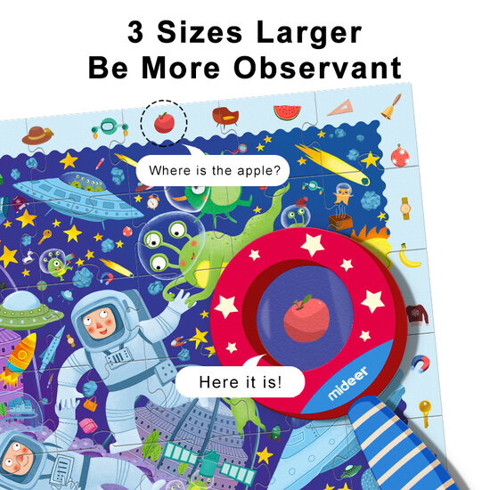 Mideer Mideer | Puzzle Detective In Space 42 Pieces