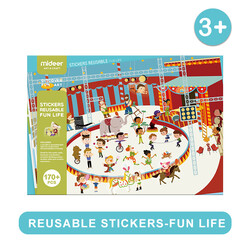 Mideer | Stickers Herbruikbaar Leuk Leven  170 Stuks