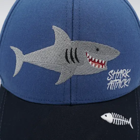 Maximo Maximo | Casquette  Requin - Denim