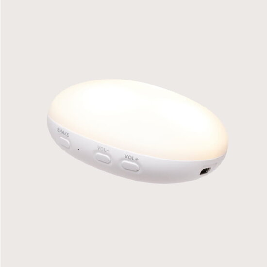 Moonie Moonie 2.0 | Rose - Organic Humming Bunny With A Lamp