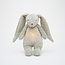 Moonie Moonie 2.0 | Gray - Organic Humming Bunny With A Lamp