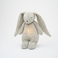 Moonie Moonie 2.0 | Gray - Organic Humming Bunny With A Lamp