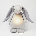 Moonie Moonie 2.0 | Silver - Der brummende Hase mit der Lampe