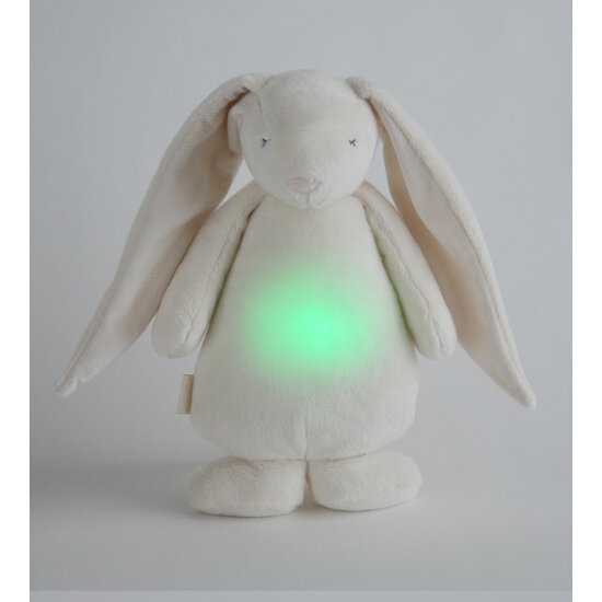 Moonie Moonie 2.0 | Cream  - Le lapin chantant avec une lampe