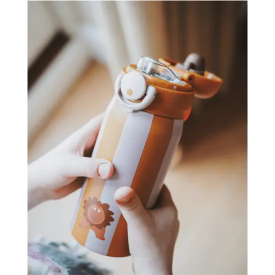 Noui Noui Noui Noui | Isothermal Bottle Stainless Steel Lion 350ml