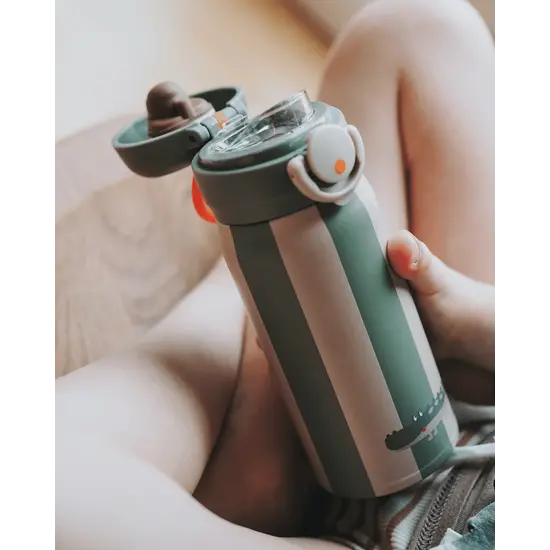 Noui Noui Noui Noui | Isothermische Fles RVS Krokodil 350ml